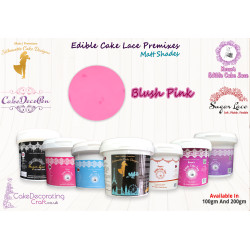 Blush Pink Color | Silhouette Cake Design Premixes | Matt Shades | 200 Grams